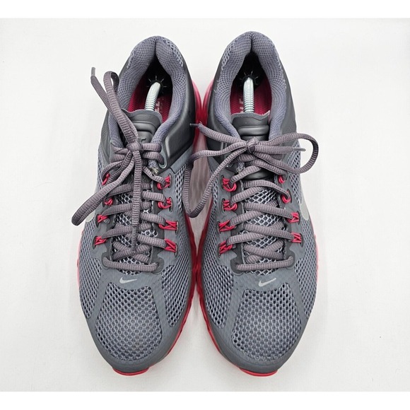 Nike Air Max Plus Womens Sneakers Size 9 Gray Pink Running Athletic 555363-006 - Picture 4 of 11